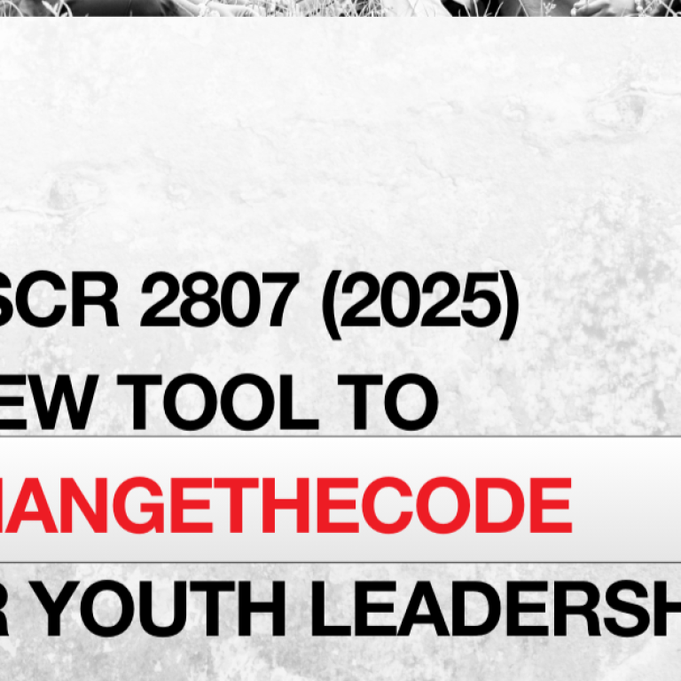 A New Tool to #ChangeTheCode for Youth Leadership