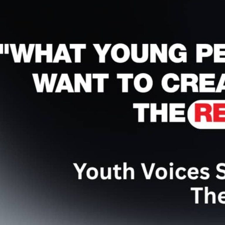 A Reset Built on Fairness and Youth Leadership