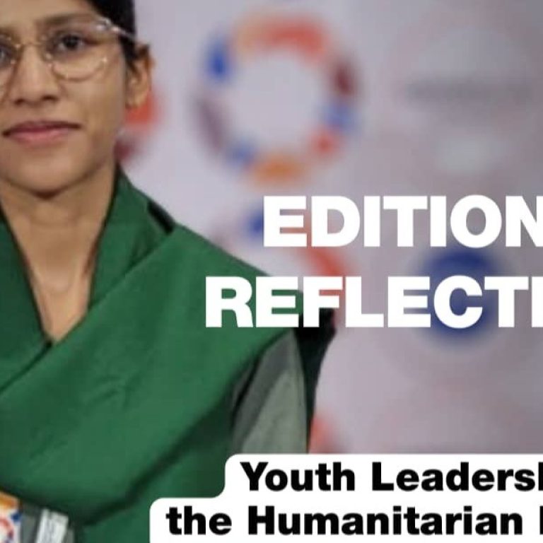 Youth leadership, power, and the unfinished work of the Humanitarian Reset.